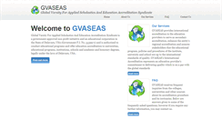 Desktop Screenshot of gvaseas.org